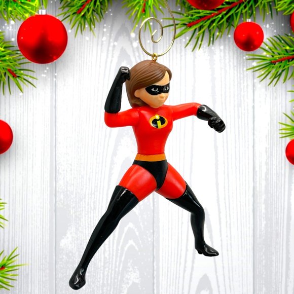 Disney The Incredibles Elastigirl 4" ONE OF A KIND Christmas Tree Ornament - Picture 2 of 3